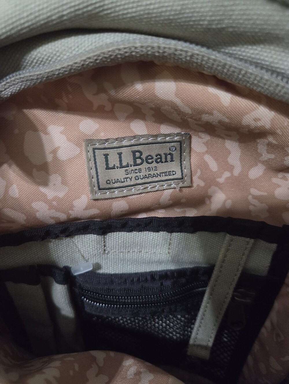 L.L. Bean Canvas Sling Backpack - Picture 8 of 10